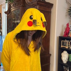 Pikachu onesie pajama